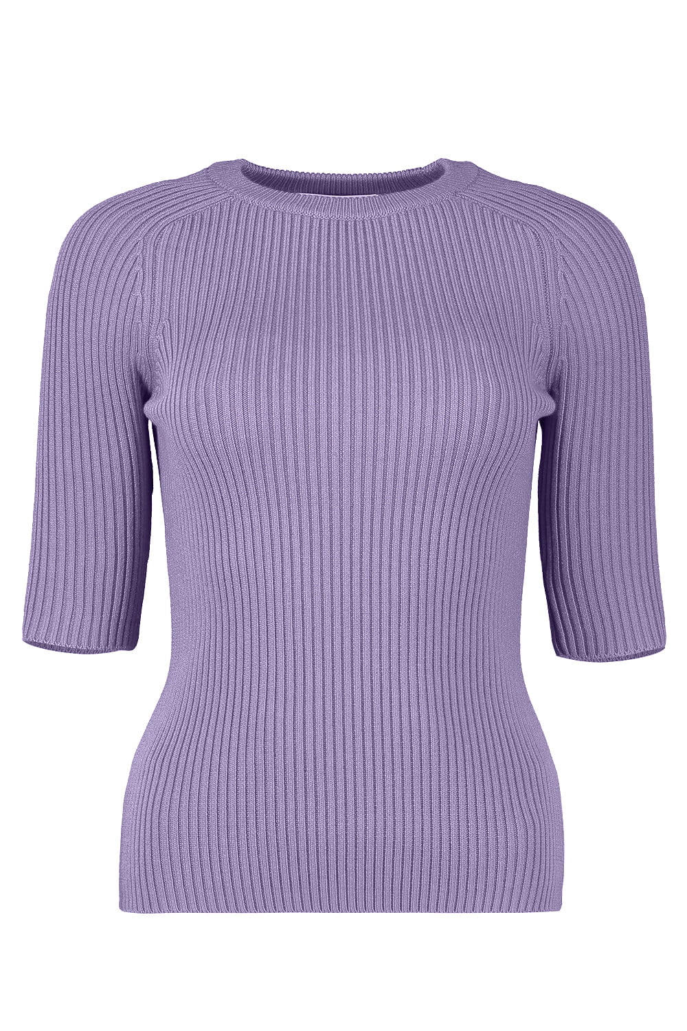 Elbow Sleeve Pullover - Violet CLOTHINGTOPT-SHIRT MICHAEL KORS COLLECTION   