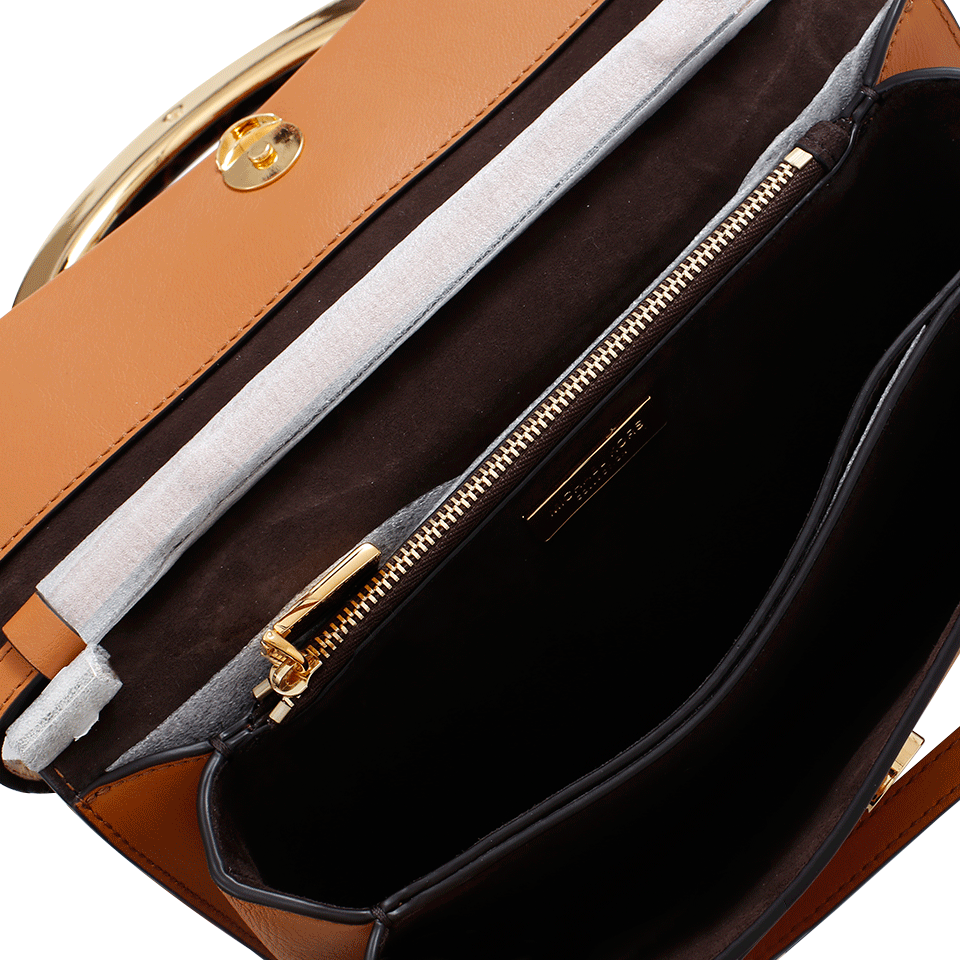 MICHAEL KORS-Baxter Clutch-RATTAN