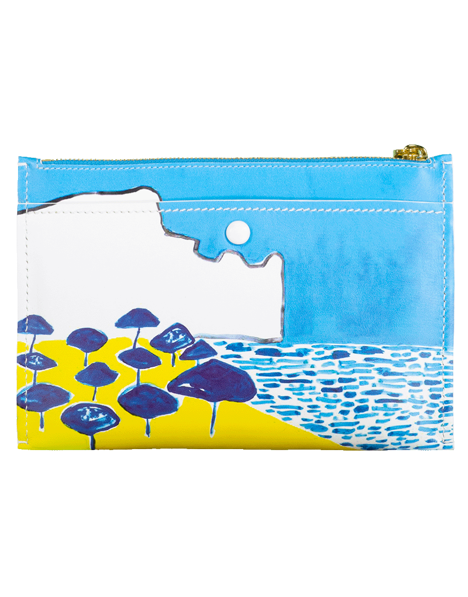 MICHAEL KORS-Bancroft Clutch-SEASIDE