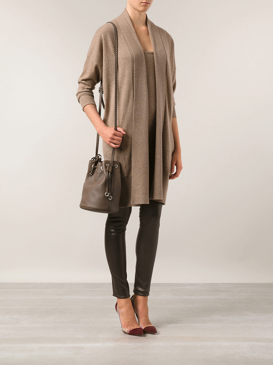 MICHAEL KORS-Julie Crossbody Bag-ELEPHANT