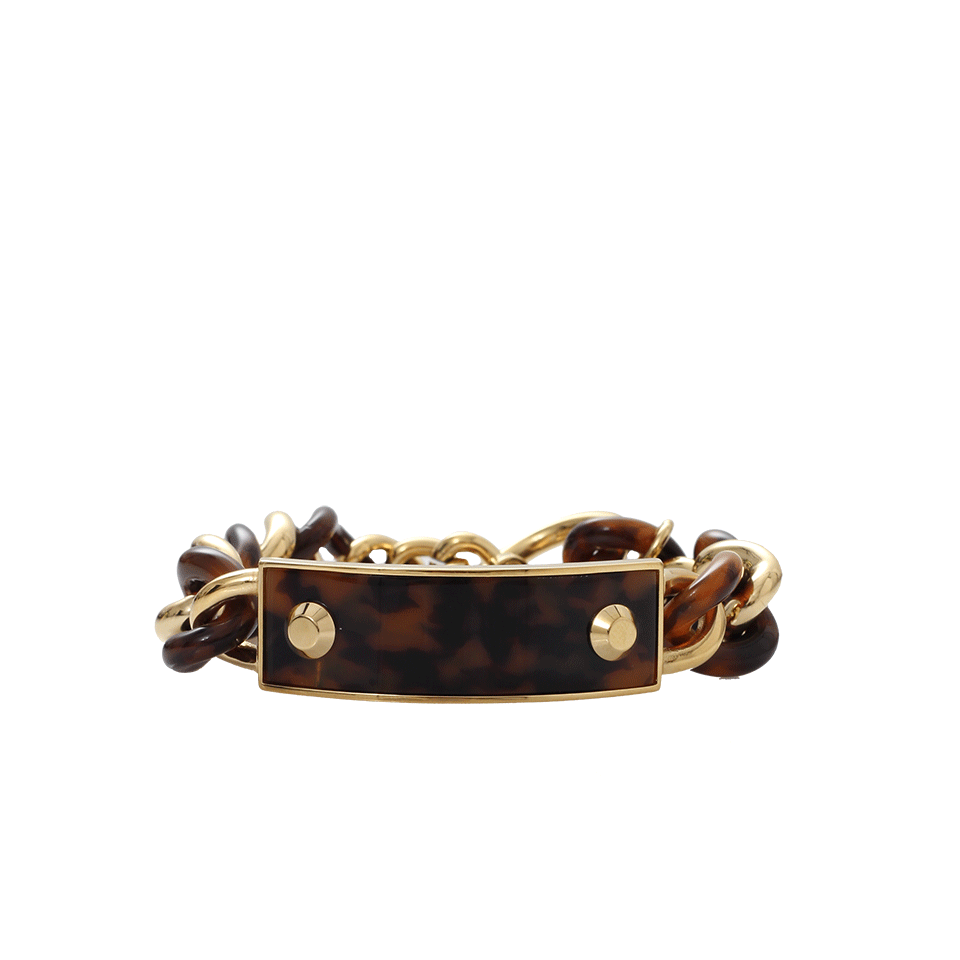 MICHAEL KORS JEWELRY-Tortoise And Cream Bangle-GLD/TORT