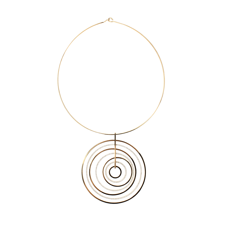 MICHAEL KORS JEWELRY-Circle Necklace-GOLD