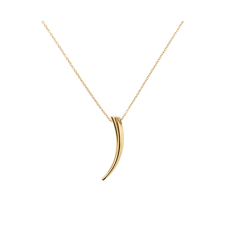 MICHAEL KORS JEWELRY-Horn Pendant Necklace-GOLD