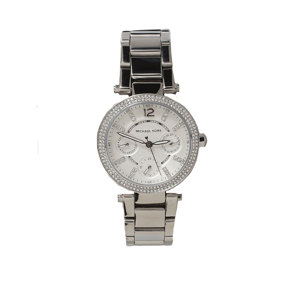 MICHAEL KORS WATCH-Mini Parker Watch-SILVER