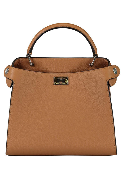 Lutece Mini Bag - Camel-BROWN-HANDBAGTOP HANDLE-MICHINO