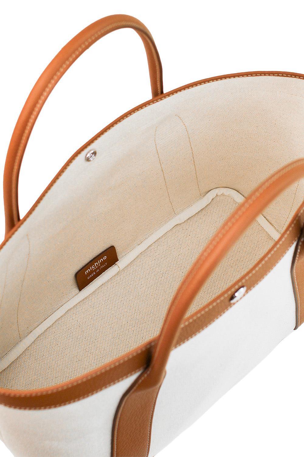 Seine 30 Medium Bag - Brown Gold-BROWN-HANDBAGTOP HANDLE-MICHINO