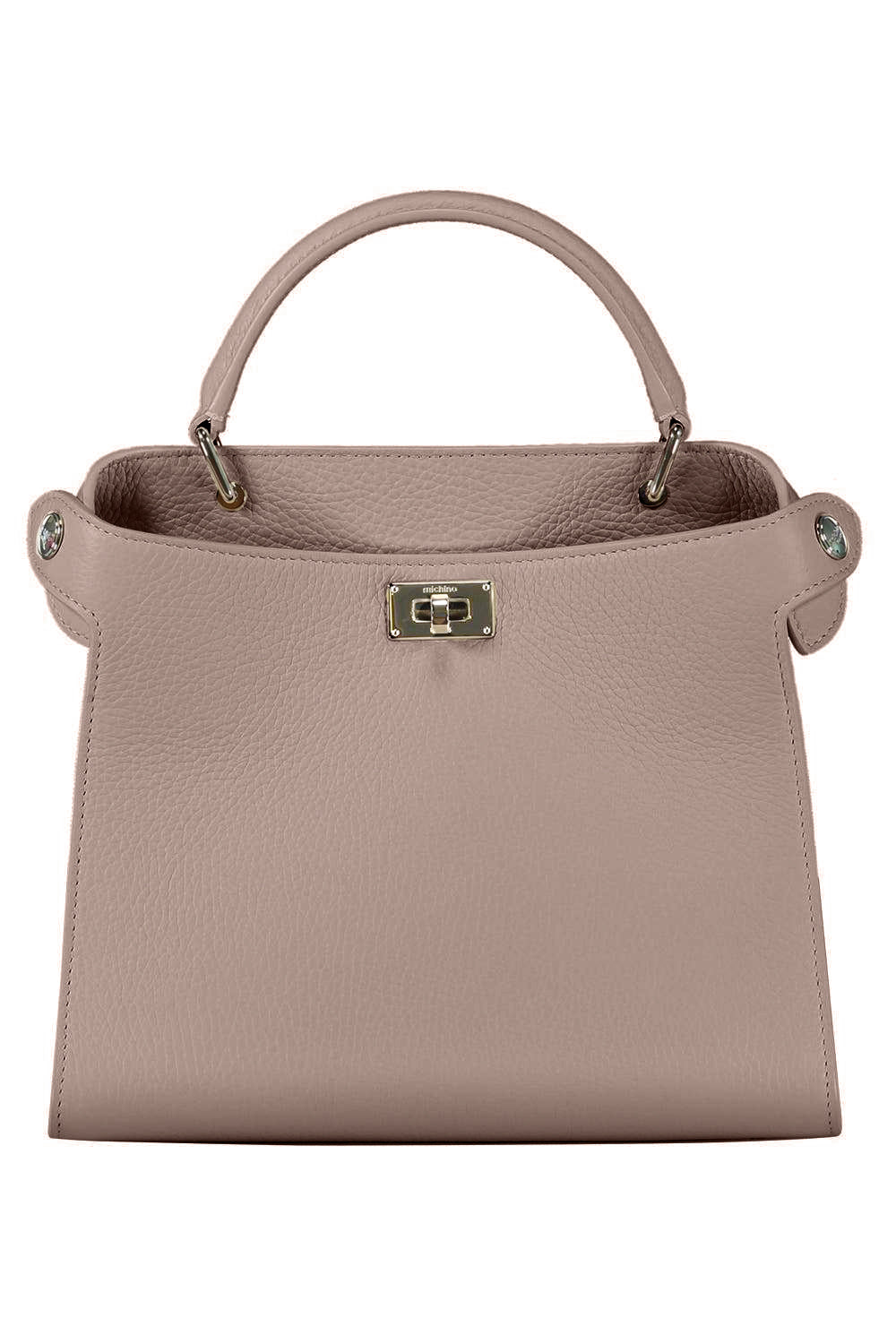 Lutece Mini Bag - Elephant-GREY-HANDBAGTOP HANDLE-MICHINO