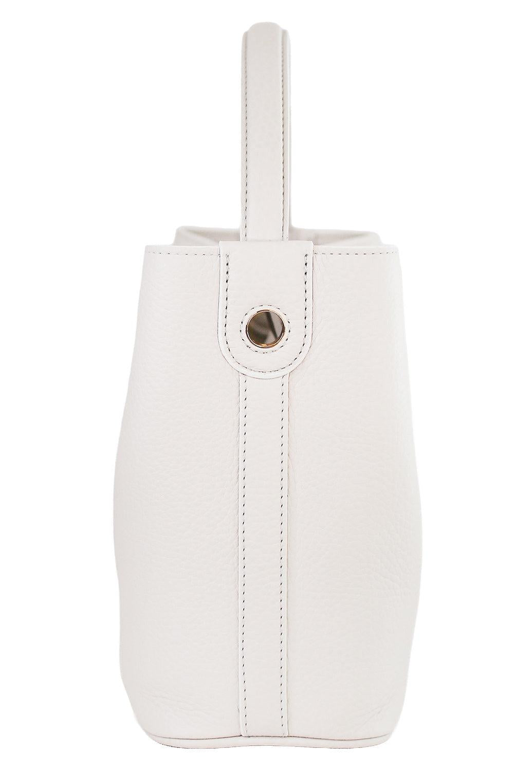 Odeon Mini Bag - Craie Gold-CREAM-HANDBAGTOP HANDLE-MICHINO