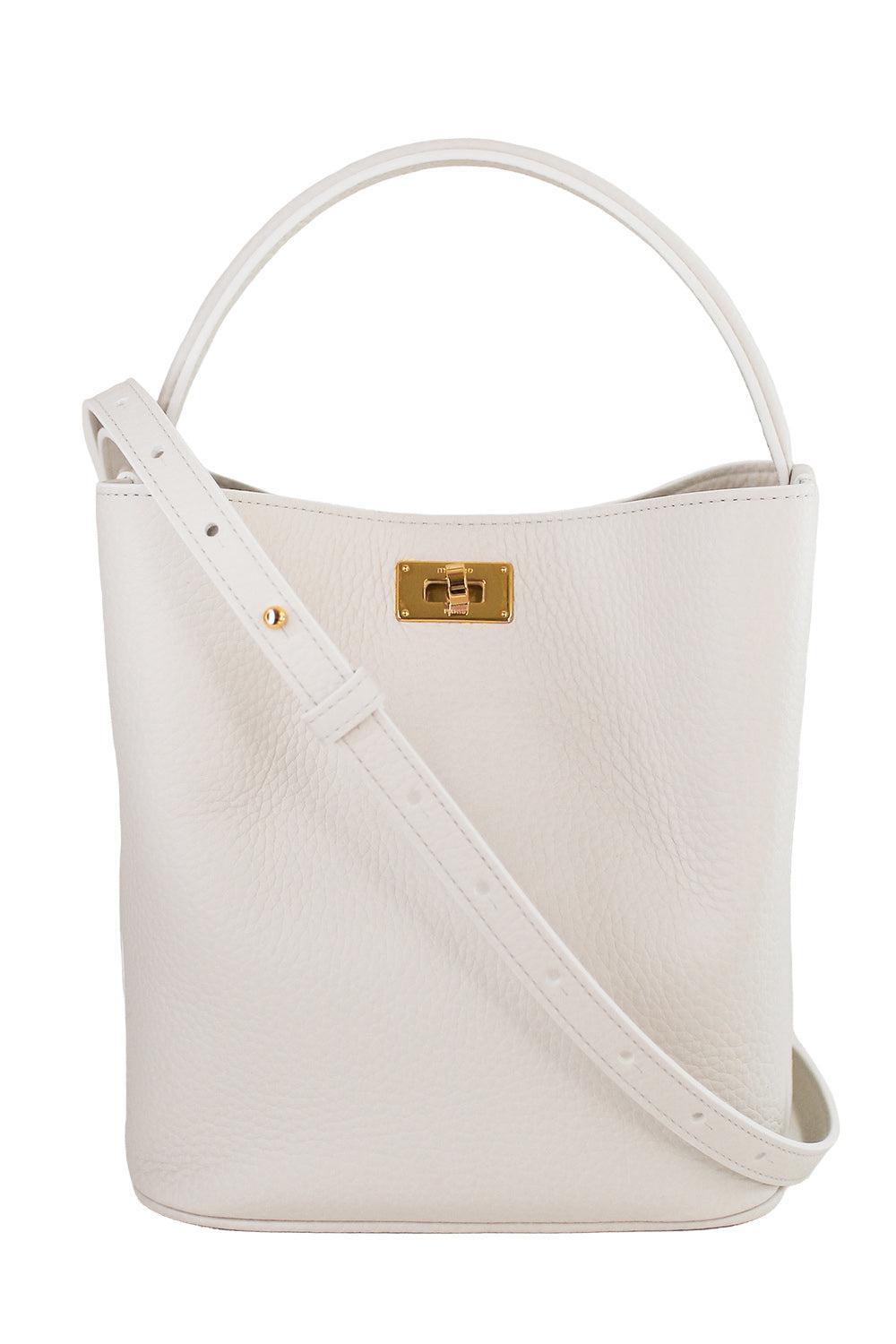 Odeon Mini Bag - Craie Gold-CREAM-HANDBAGTOP HANDLE-MICHINO
