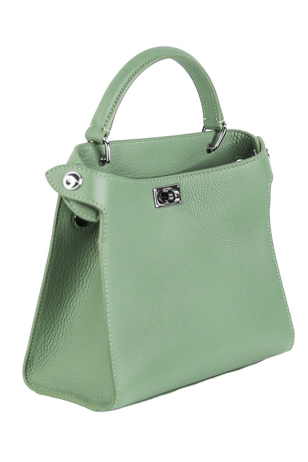 Lutece Mini Bag - Green-GREEN-HANDBAGTOP HANDLE-MICHINO