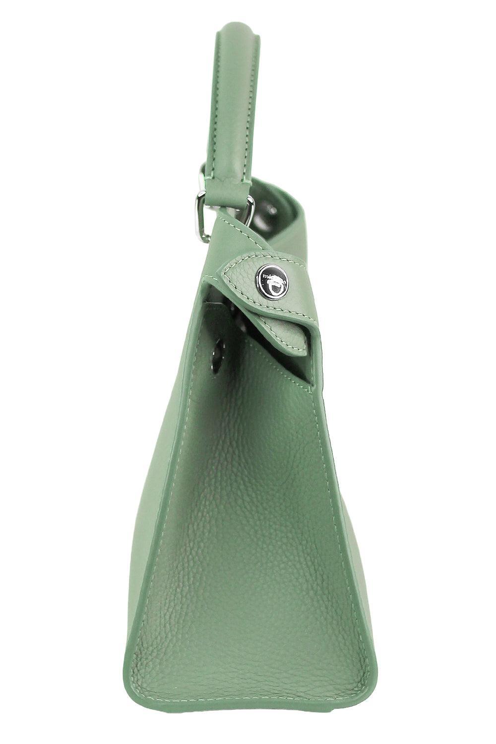 Lutece Mini Bag - Green-GREEN-HANDBAGTOP HANDLE-MICHINO