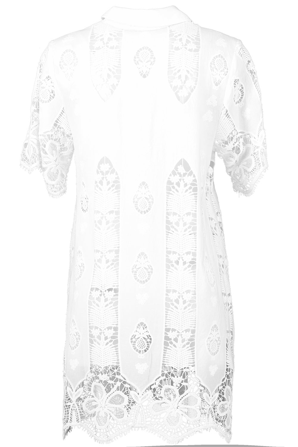 Elle Dress-PURE WHI-XS-CLOTHINGDRESSCASUAL-MIGUELINA