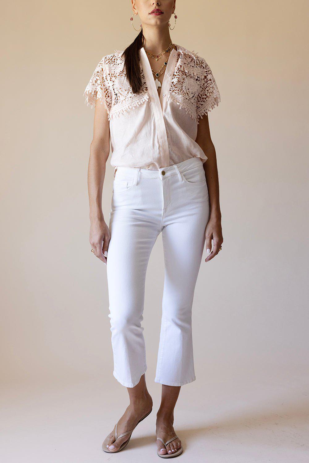 MIGUELINA-Pauline Top - Tea Rose-