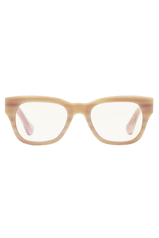 Miklos Reading Glasses - Polished Bone