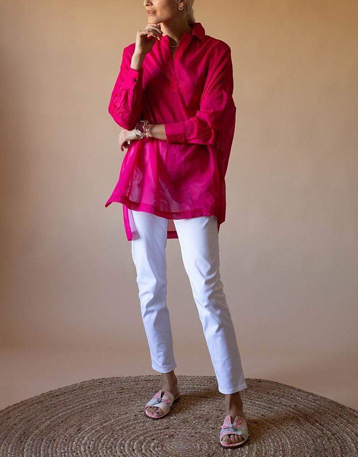 MIMI LIBERTE-Bougainvillia Over Blouse-