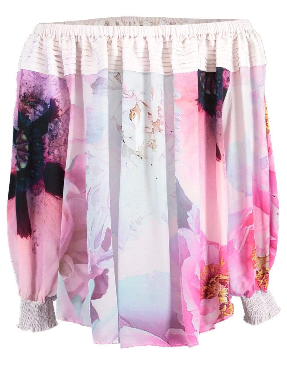 MIMI LIBERTE-Pink Flower Sailor Blouse-