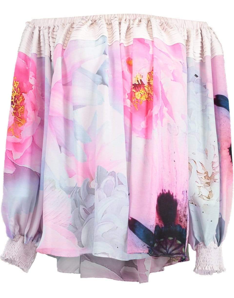 MIMI LIBERTE-Pink Flower Sailor Blouse-
