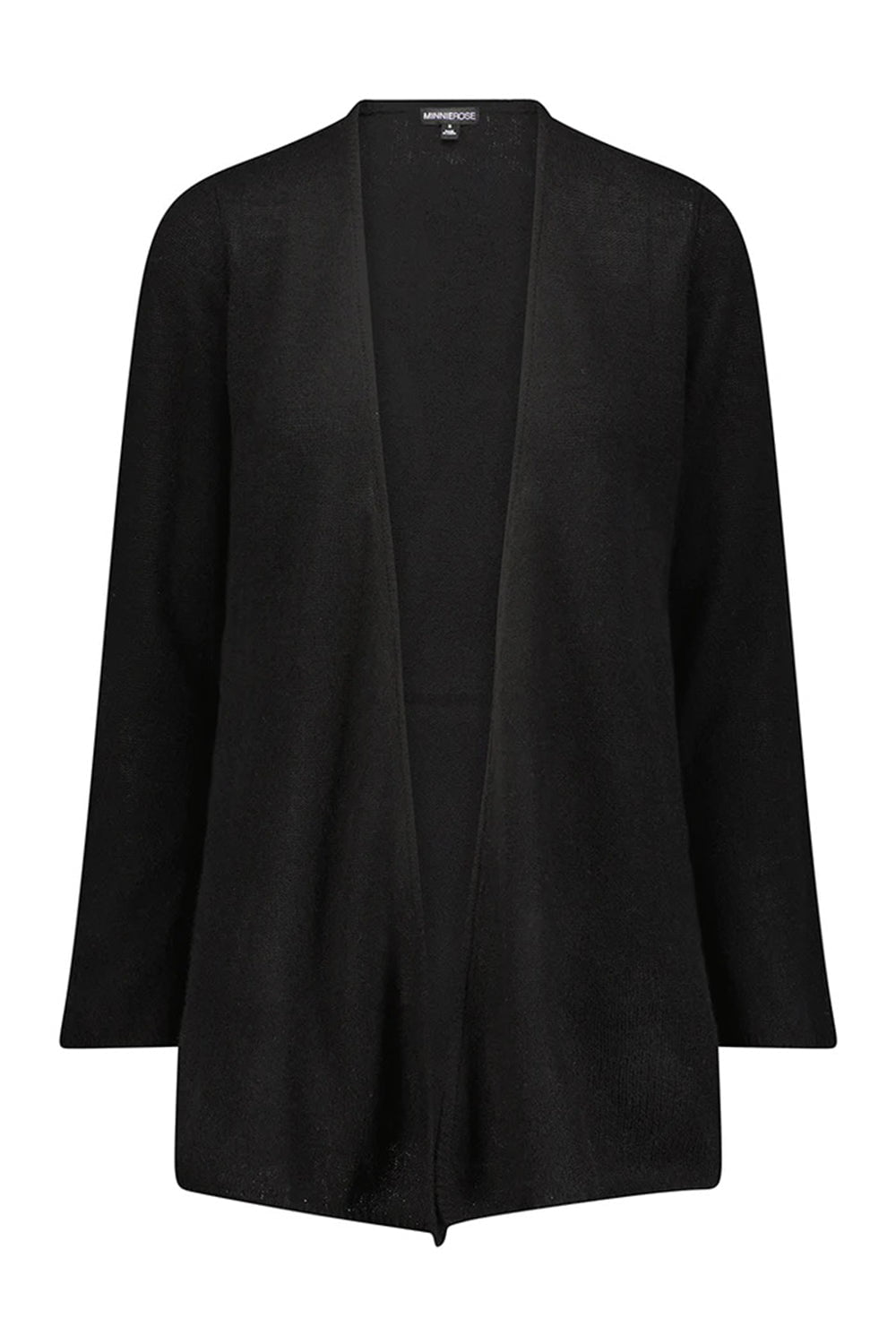 MINNIE ROSE-Classic Cardigan - Black-