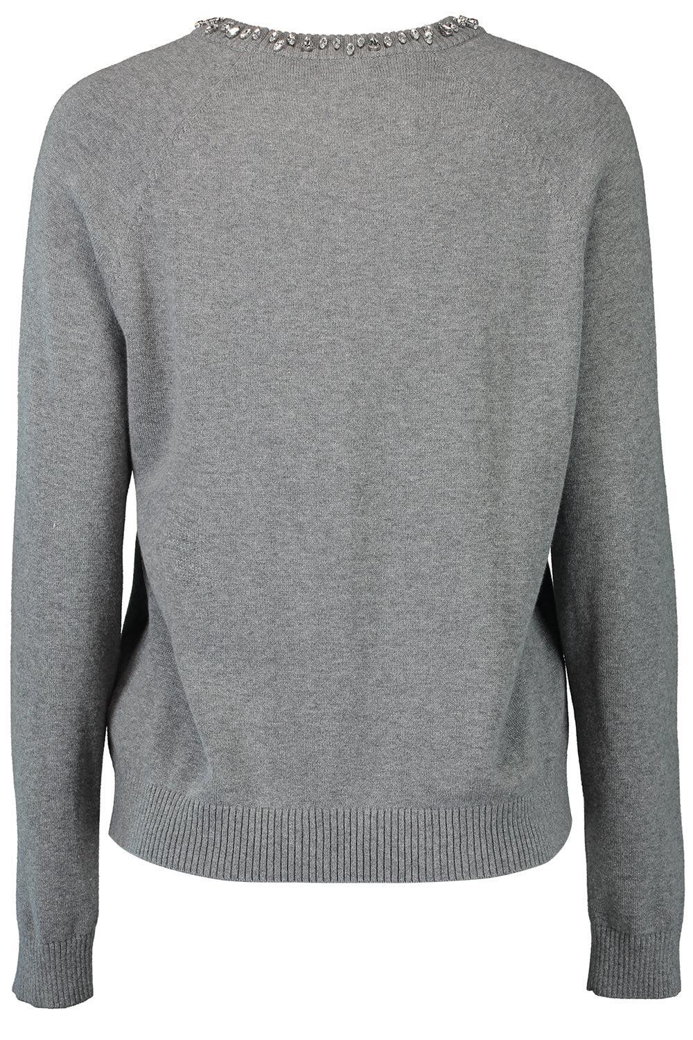 Raglan Crewneck - Grey Shadow-GRYSHDW-XS-CLOTHINGTOPKNITS-MINNIE ROSE