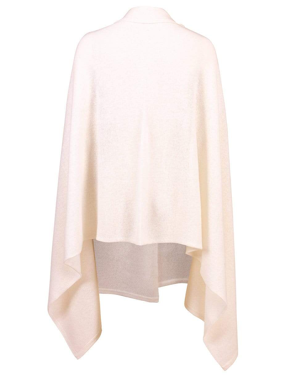 MINNIE ROSE-Cashmere Blankie Wrap-WHITE