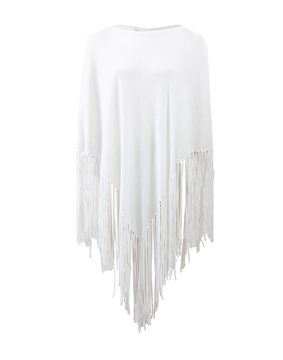 MINNIE ROSE-Hankie Poncho-WHITE