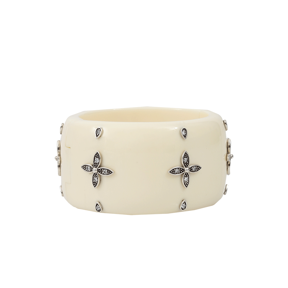 MIRIAM SALAT-Petal Dot Cuff-IVORY