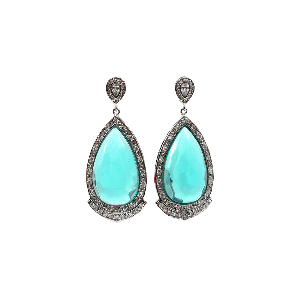 MIRIAM SALAT-New Ornate Earrings-BLUE