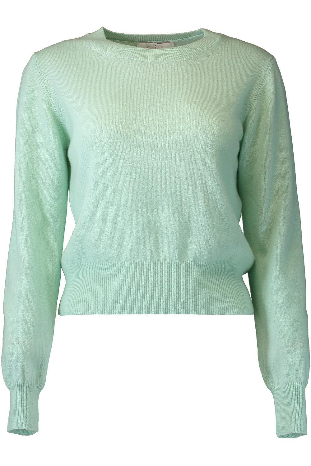 The Cashmere Pullover - Spearmint-GREEN-XS-CLOTHINGTOPKNITS-MISH