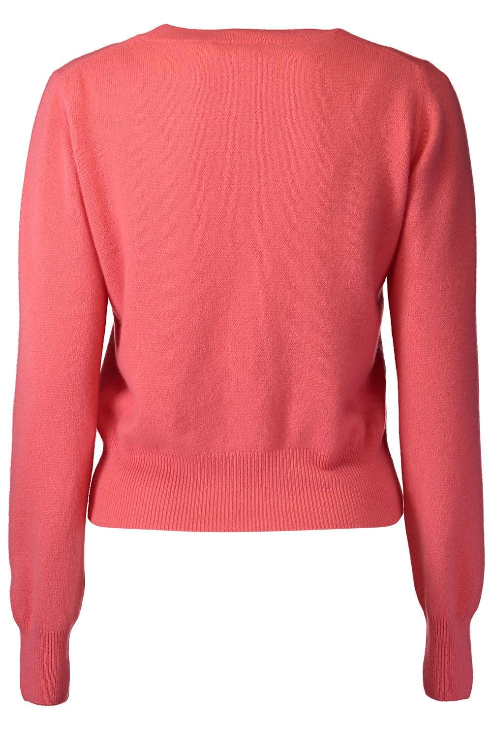 The Cashmere Pullover - Coral-PINK-XS-CLOTHINGTOPKNITS-MISH