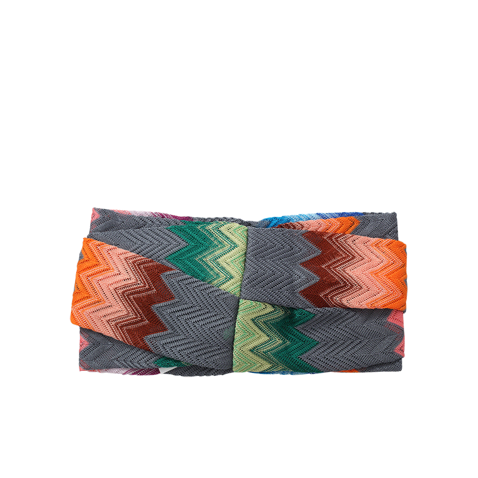 MISSONI-Knotted Headband-DARK