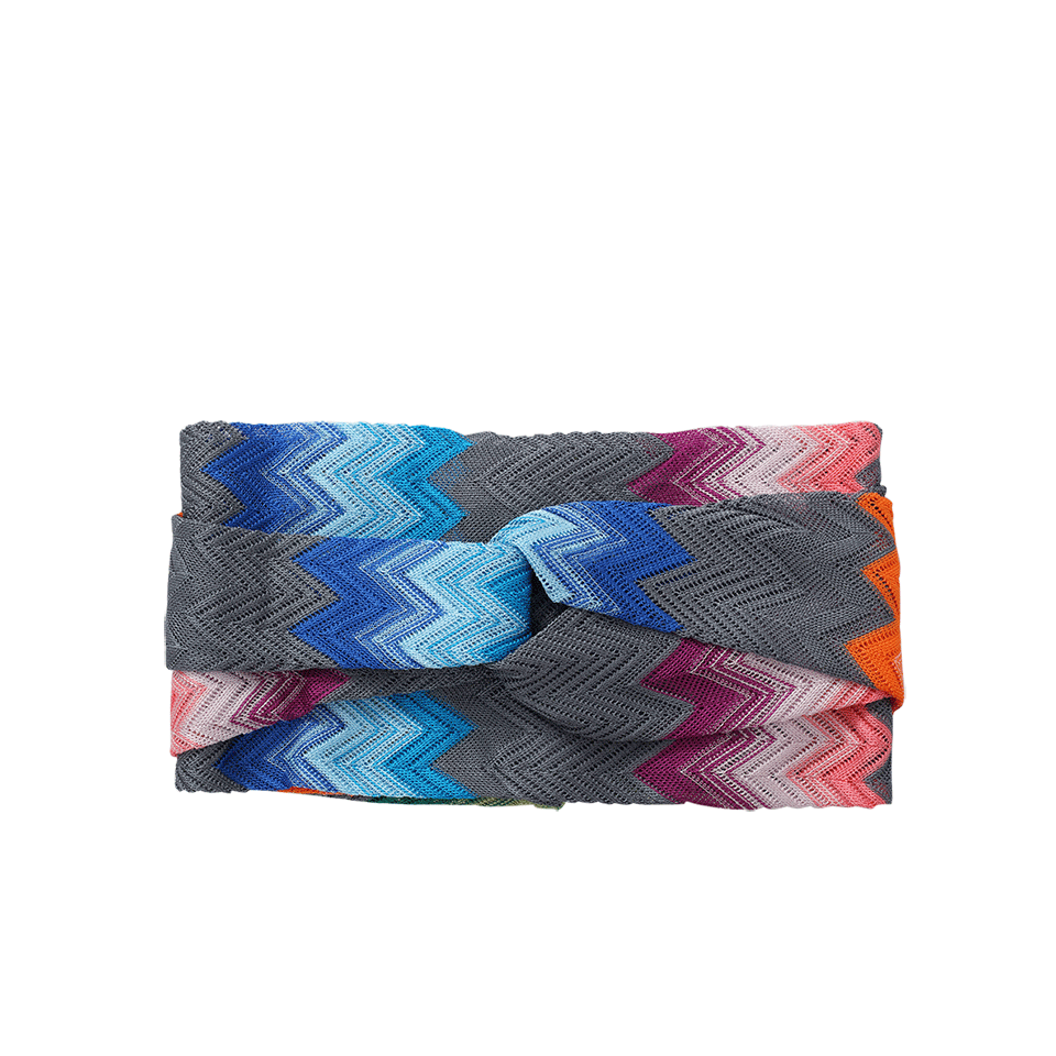 MISSONI-Knotted Headband-DARK