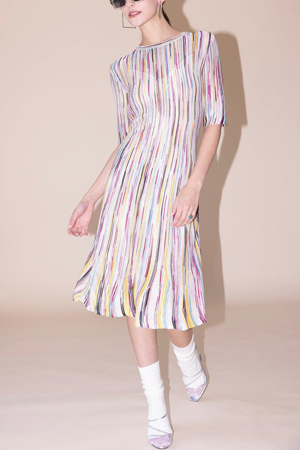 MISSONI-Space Dye Swing Dress-