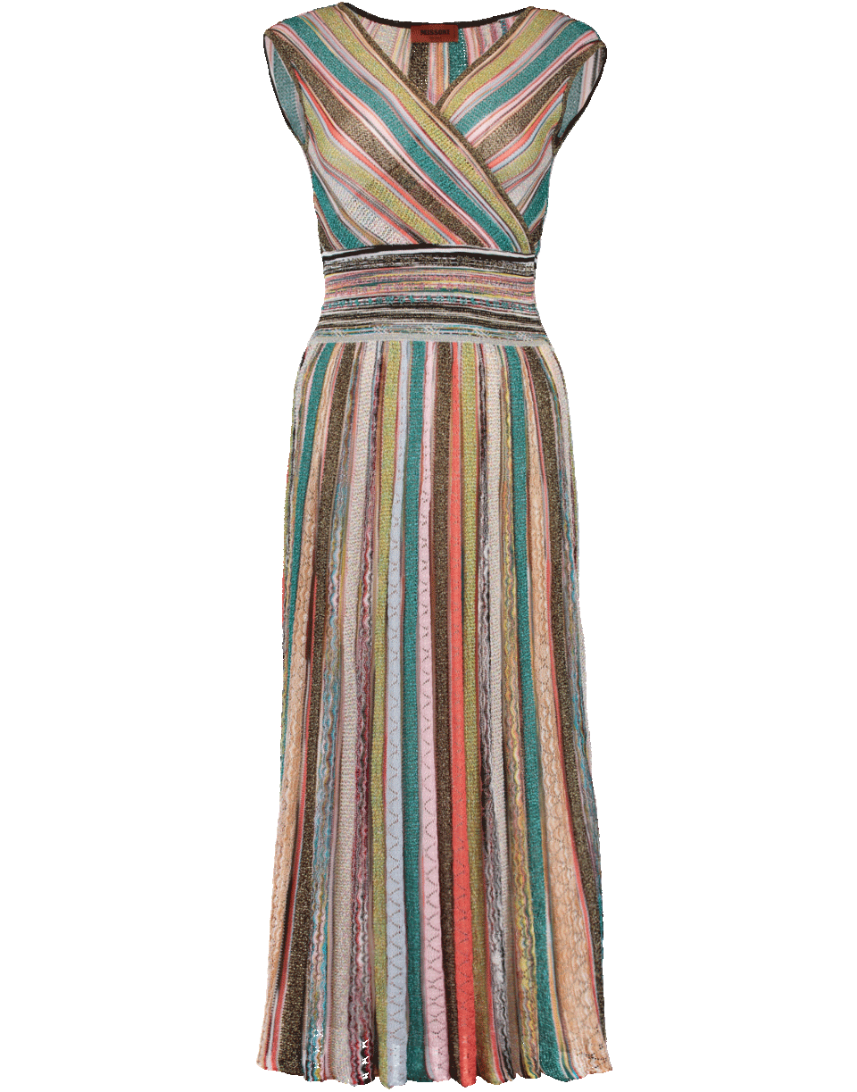 MISSONI-Fitted Midi Dress-