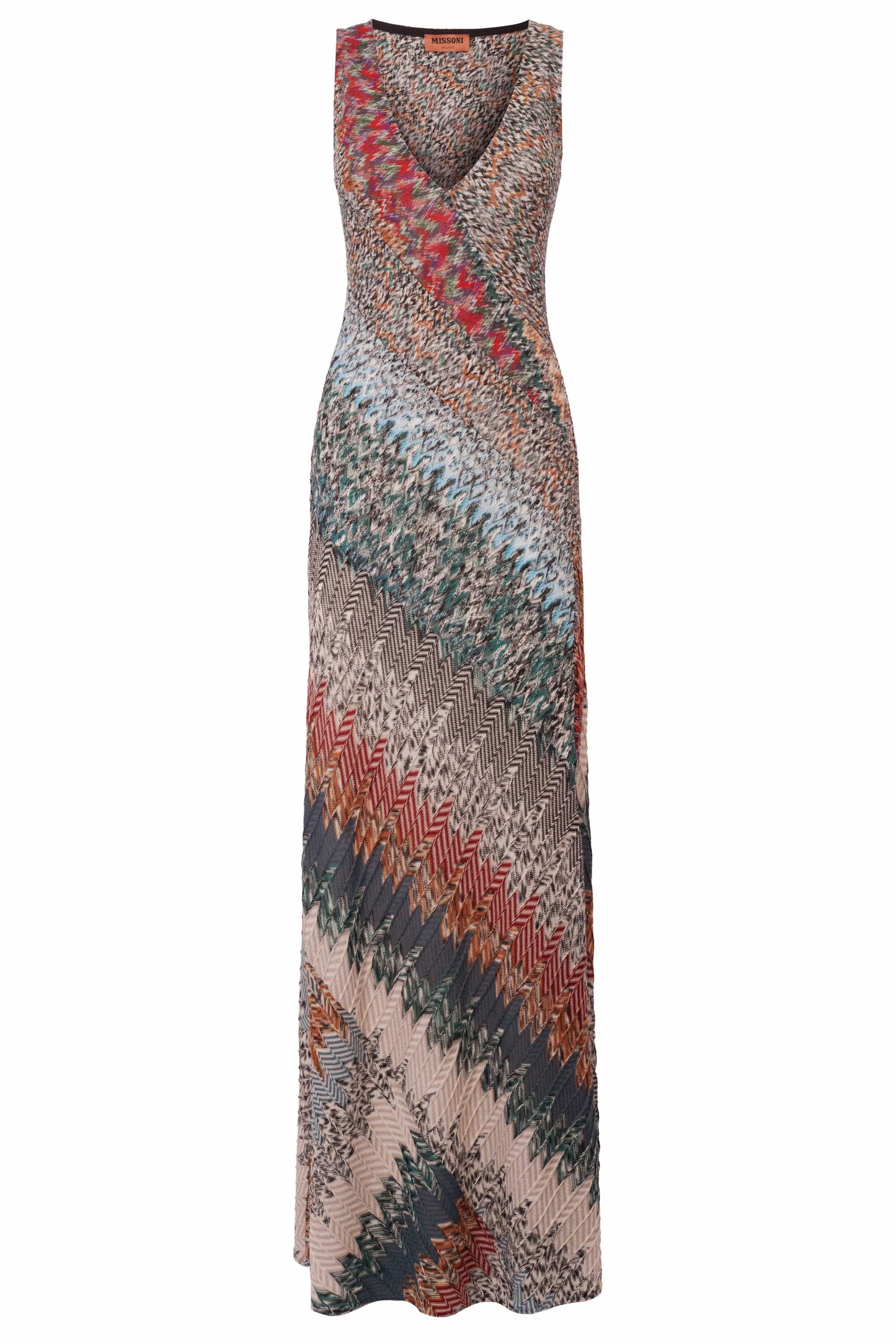 MISSONI-Sleeveless Maxi Dress-