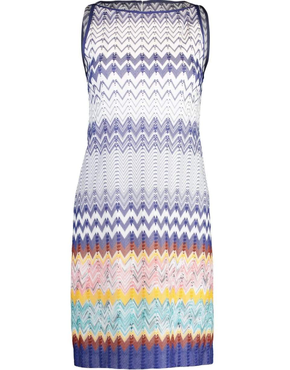 MISSONI-ZigZag Bateau Mini Dress-
