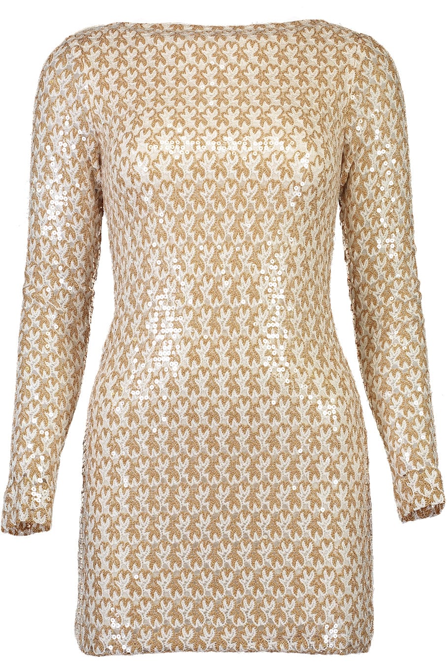 MISSONI-Lace Knit Dress With Sequins-