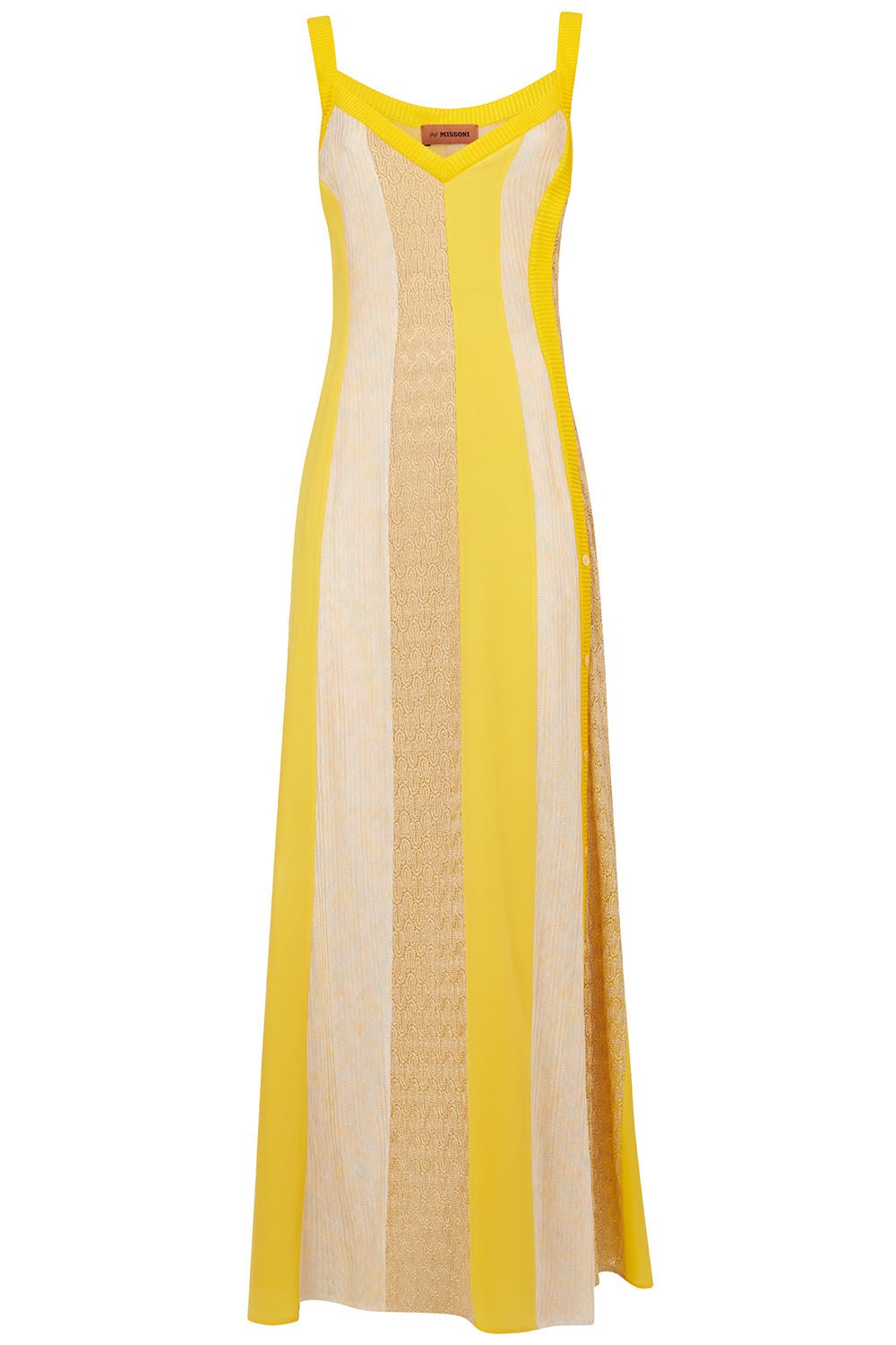 MISSONI-Colorblock Sleeveless Dress-