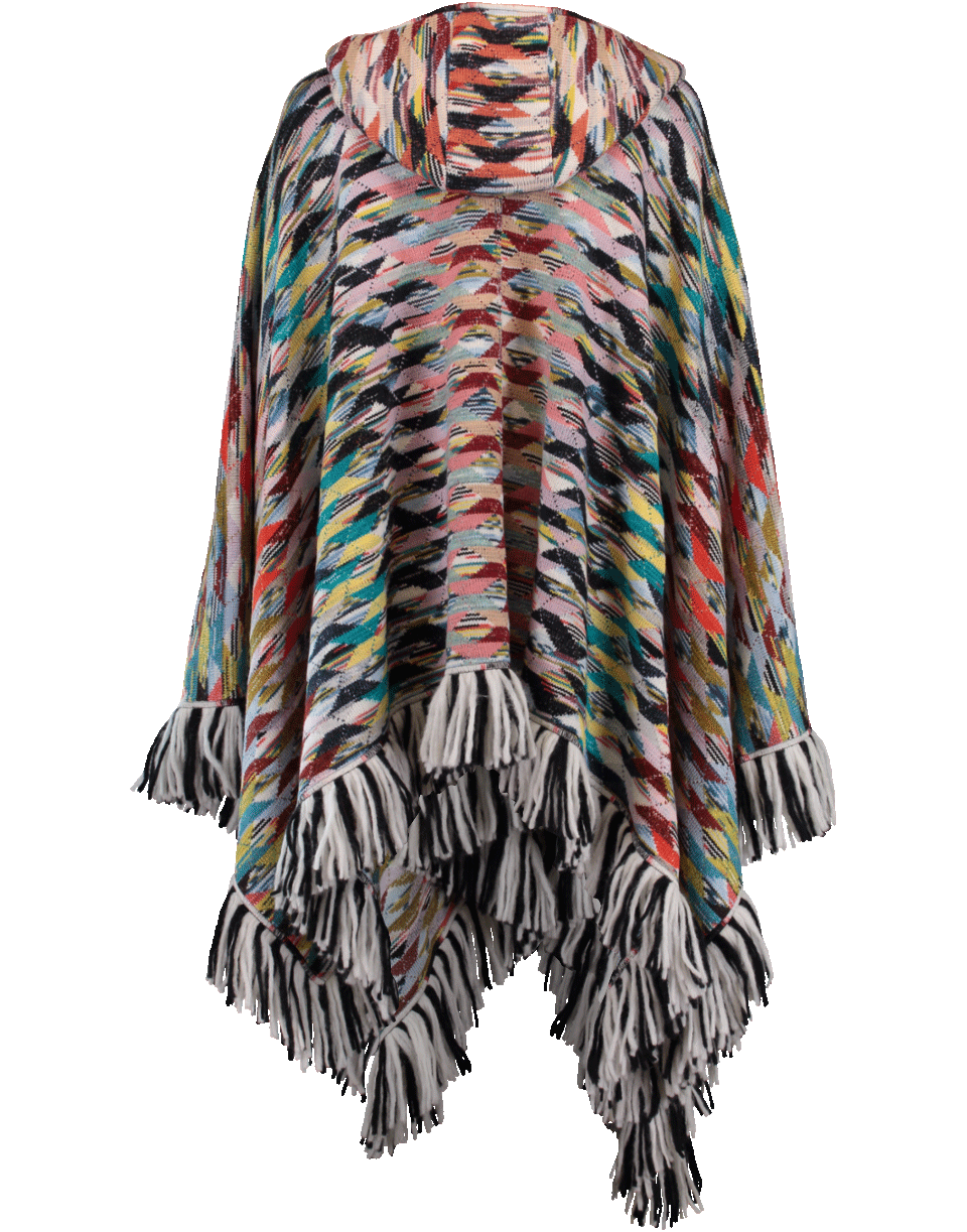 MISSONI-Hooded Capelet-MULTI