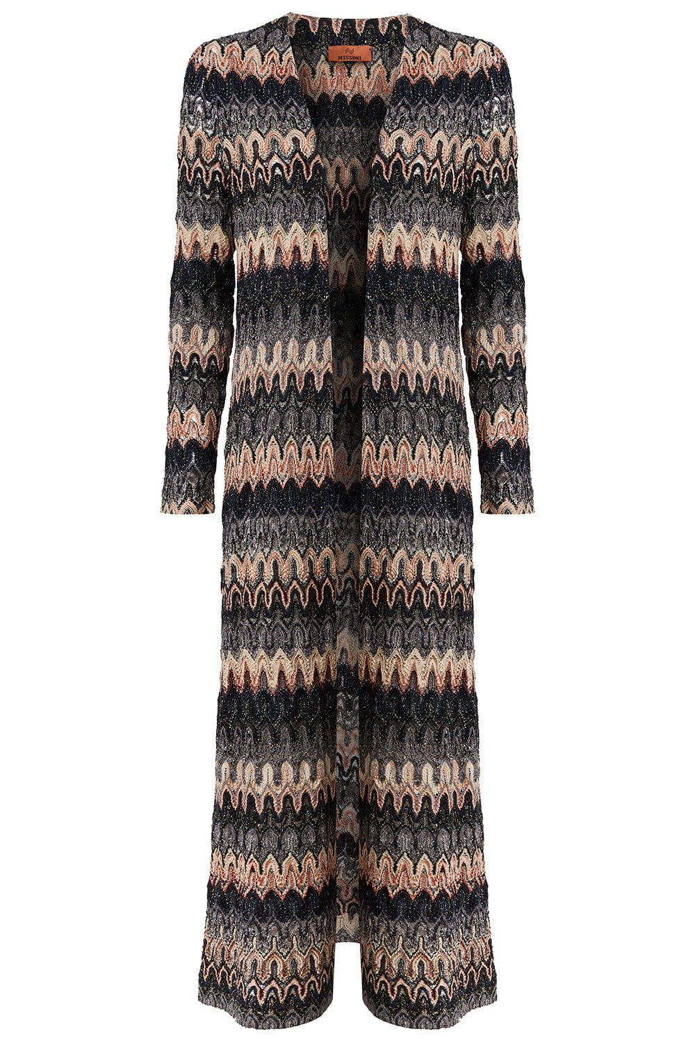 MISSONI-Maxi Cardigan - Dark Tones-