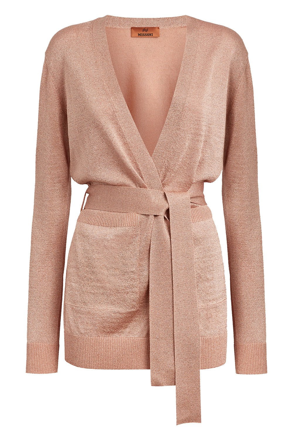 MISSONI-Long Cardigan - Light Pink-