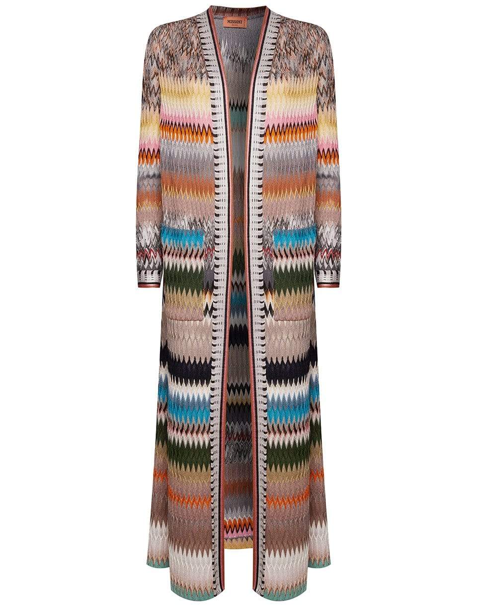 MISSONI-Long Knit Cardigan-