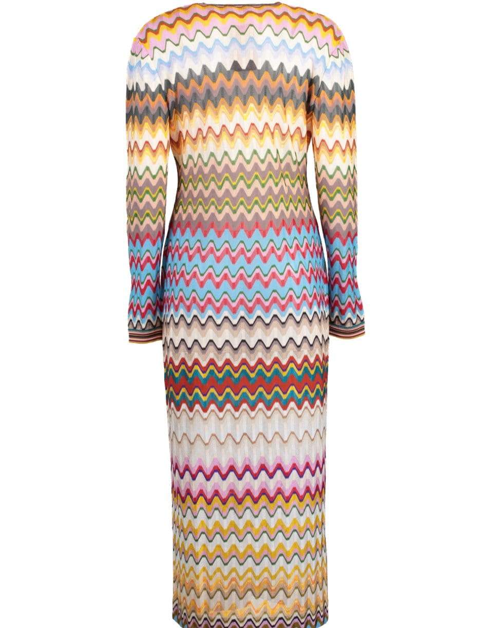 MISSONI-Striped Duster Cardigan-