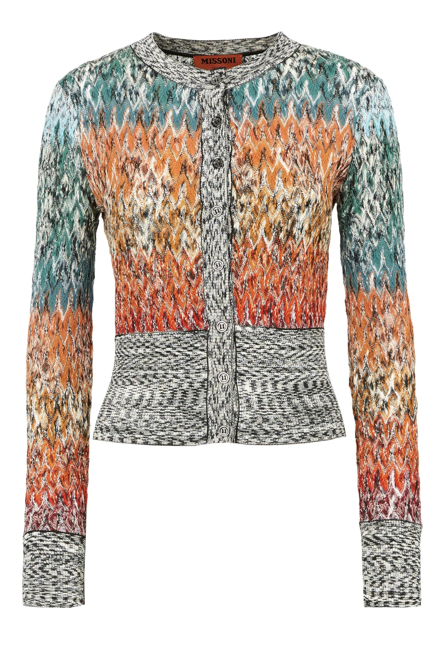 MISSONI-Buttoned Cardigan-