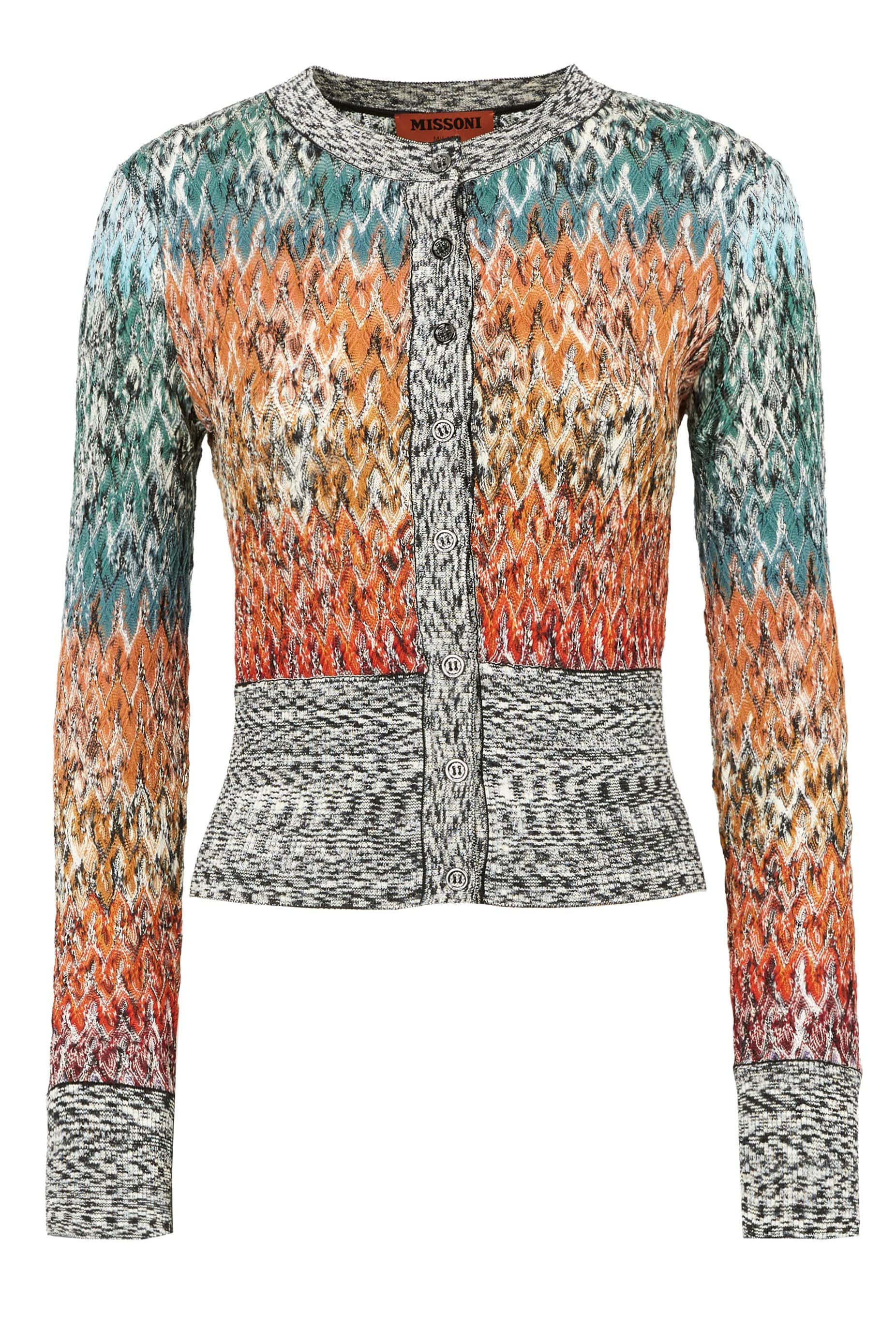 MISSONI-Buttoned Cardigan-