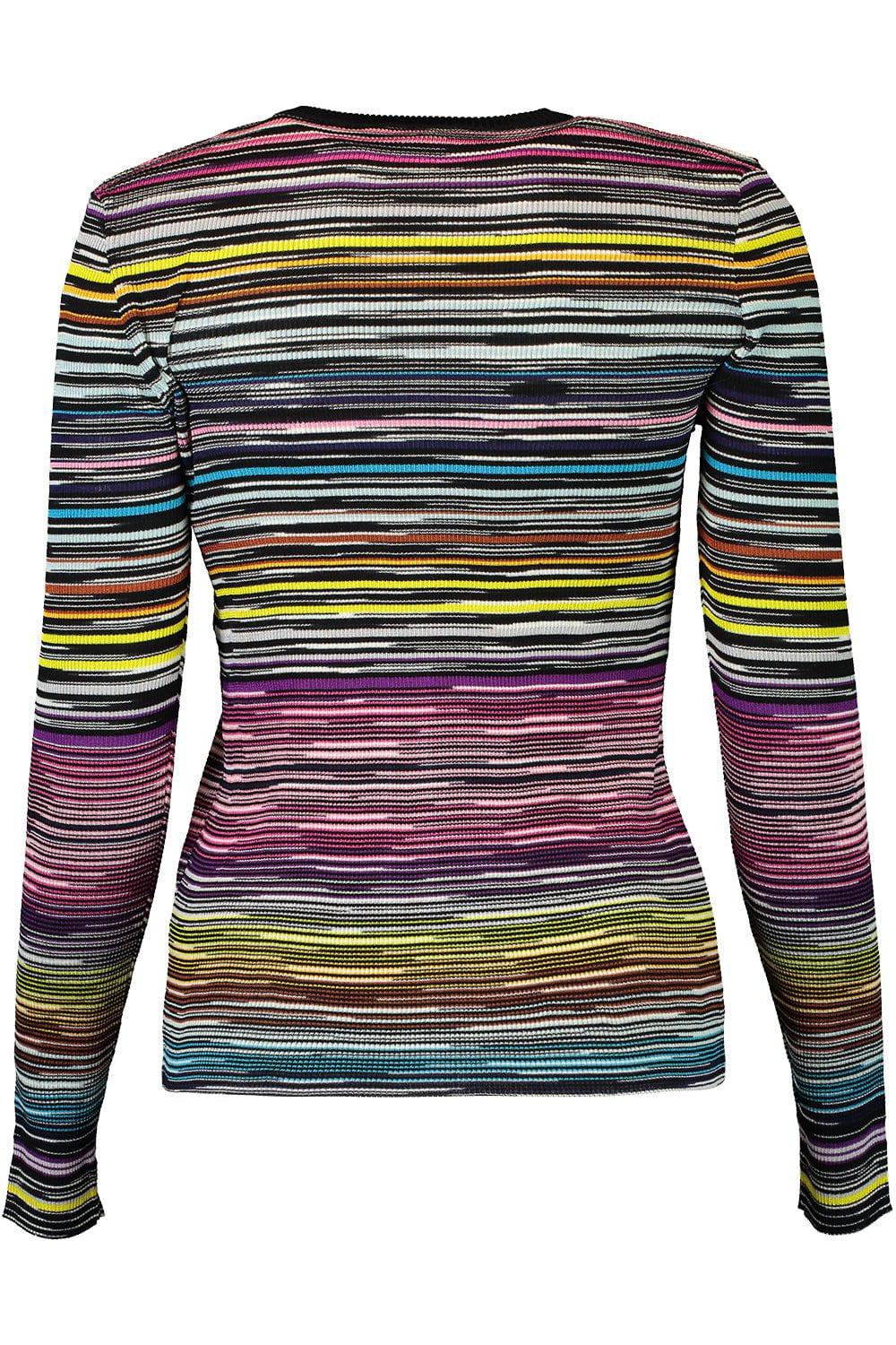 MISSONI-Stripe Cardigan - White Multi-