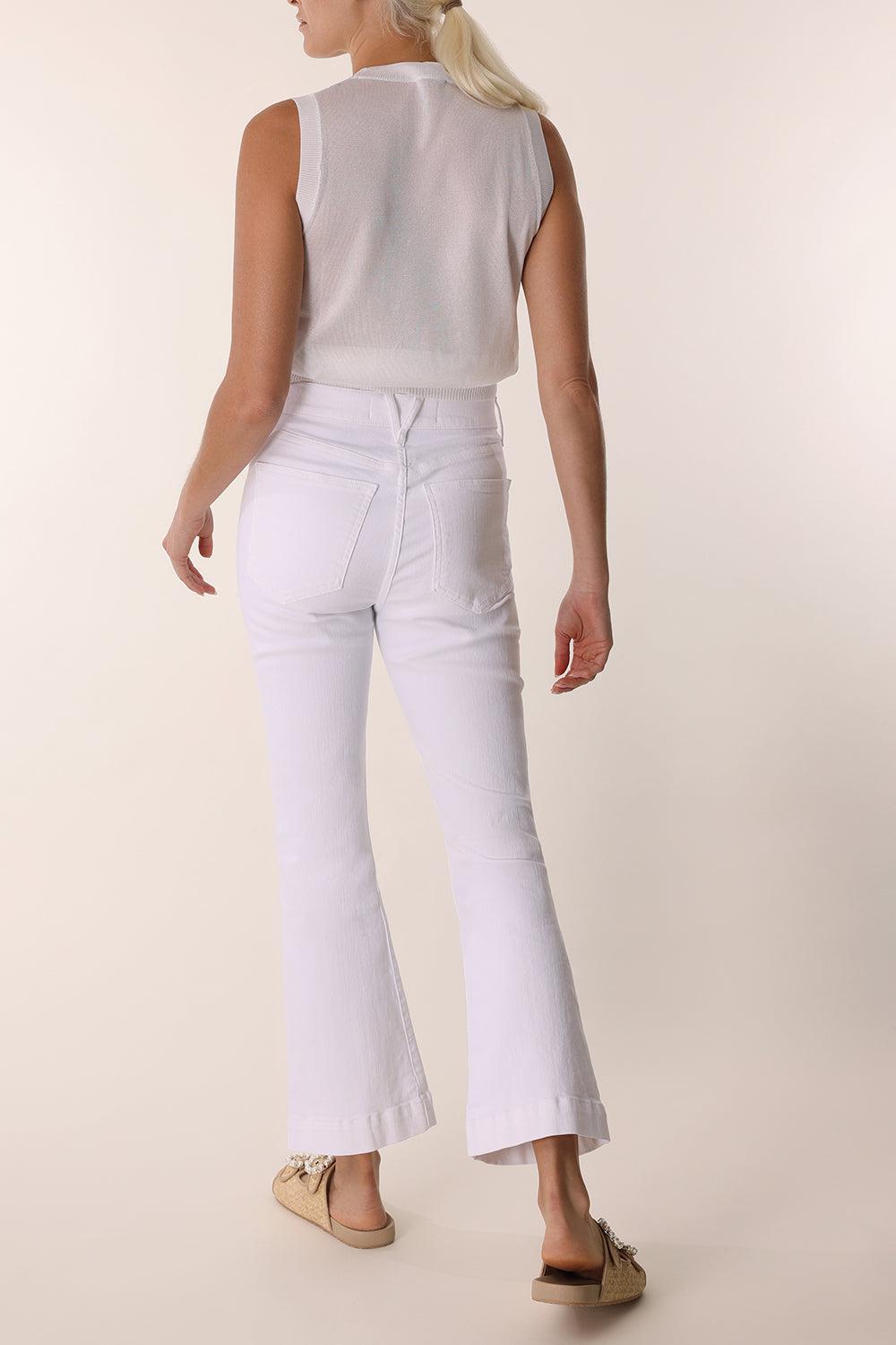 Multi Tones Vest-LTTONEWH-40-CLOTHINGTOPSWEATER-MISSONI