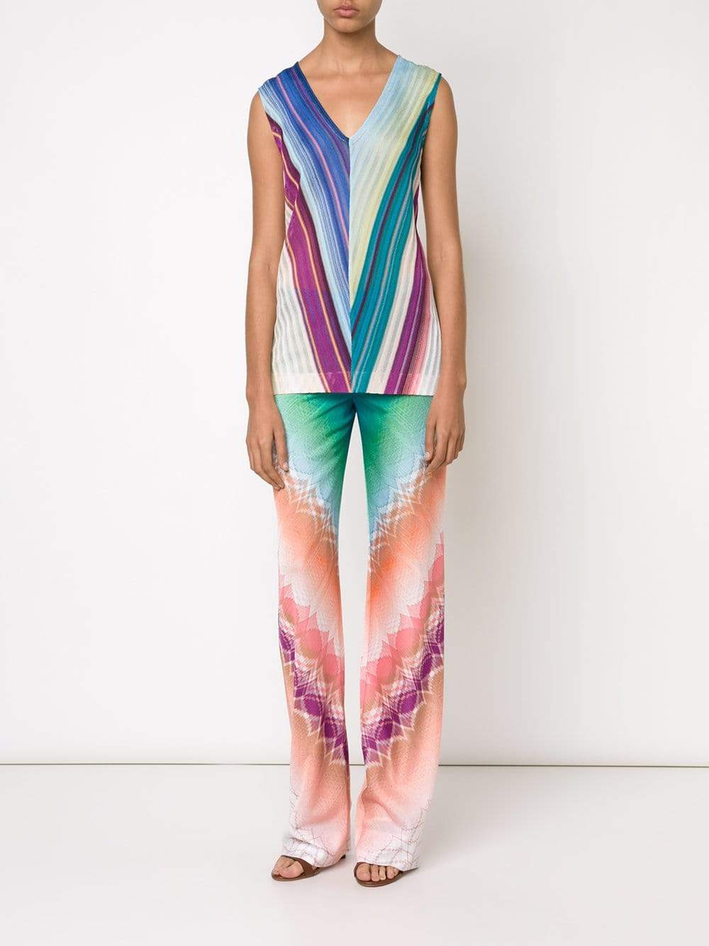 MISSONI-Striped Tank-