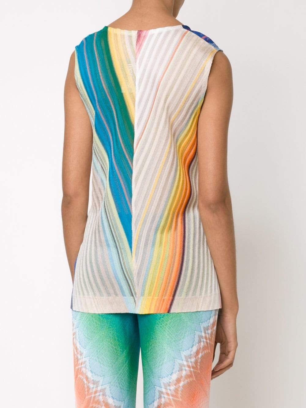 MISSONI-Striped Tank-
