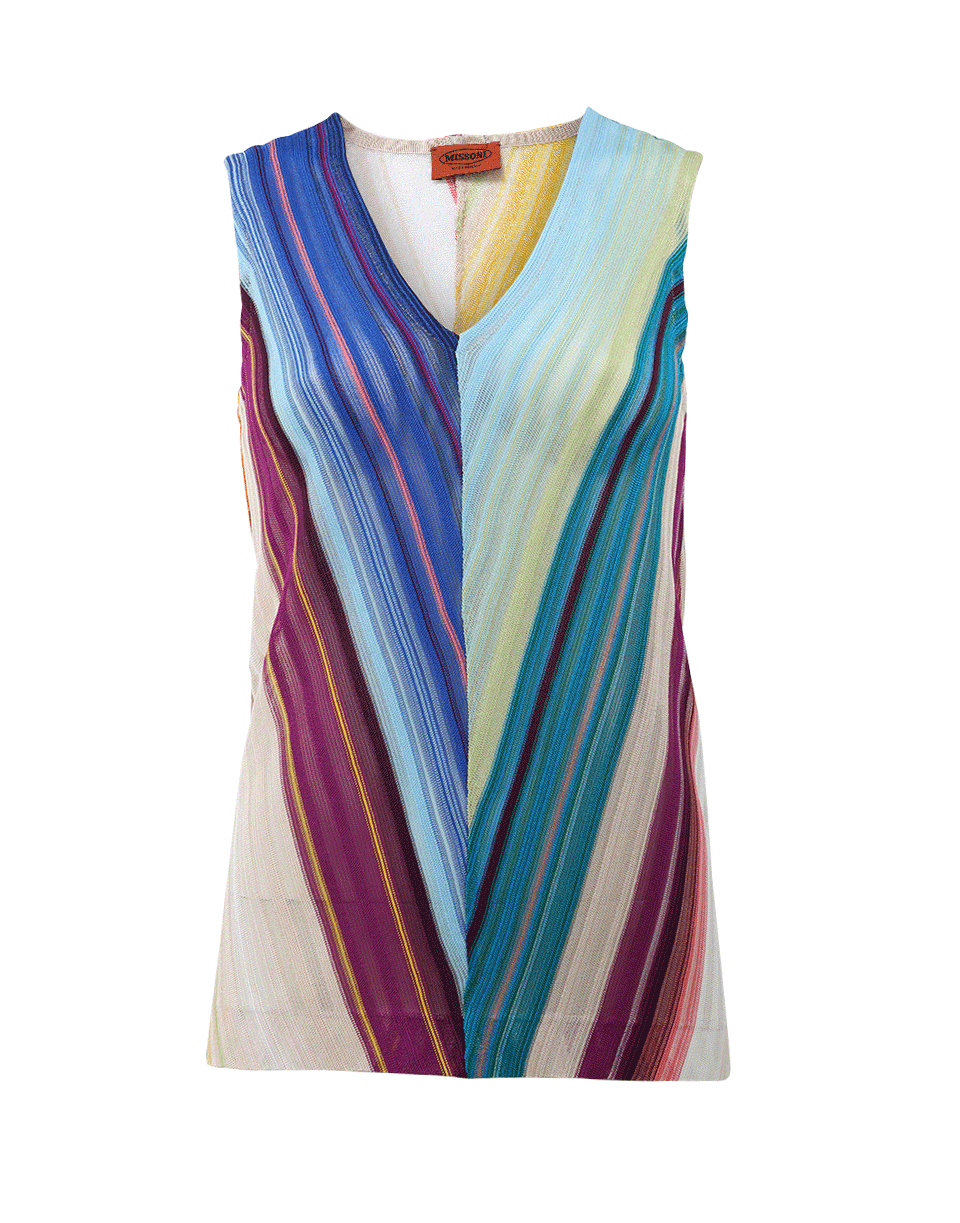 MISSONI-Striped Tank-