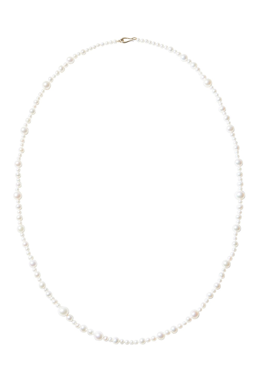 MIZUKI-Multi Size Freshwater Pearl Necklace-